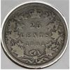 Image 1 : 1881 H CANADA SILVER 25 CENT COINS