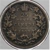 Image 1 : 1903 CANADA SILVER 25 CENTS COIN
