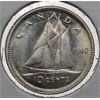 Image 1 : 1940 CANADA SILVER 10 CENTS COIN