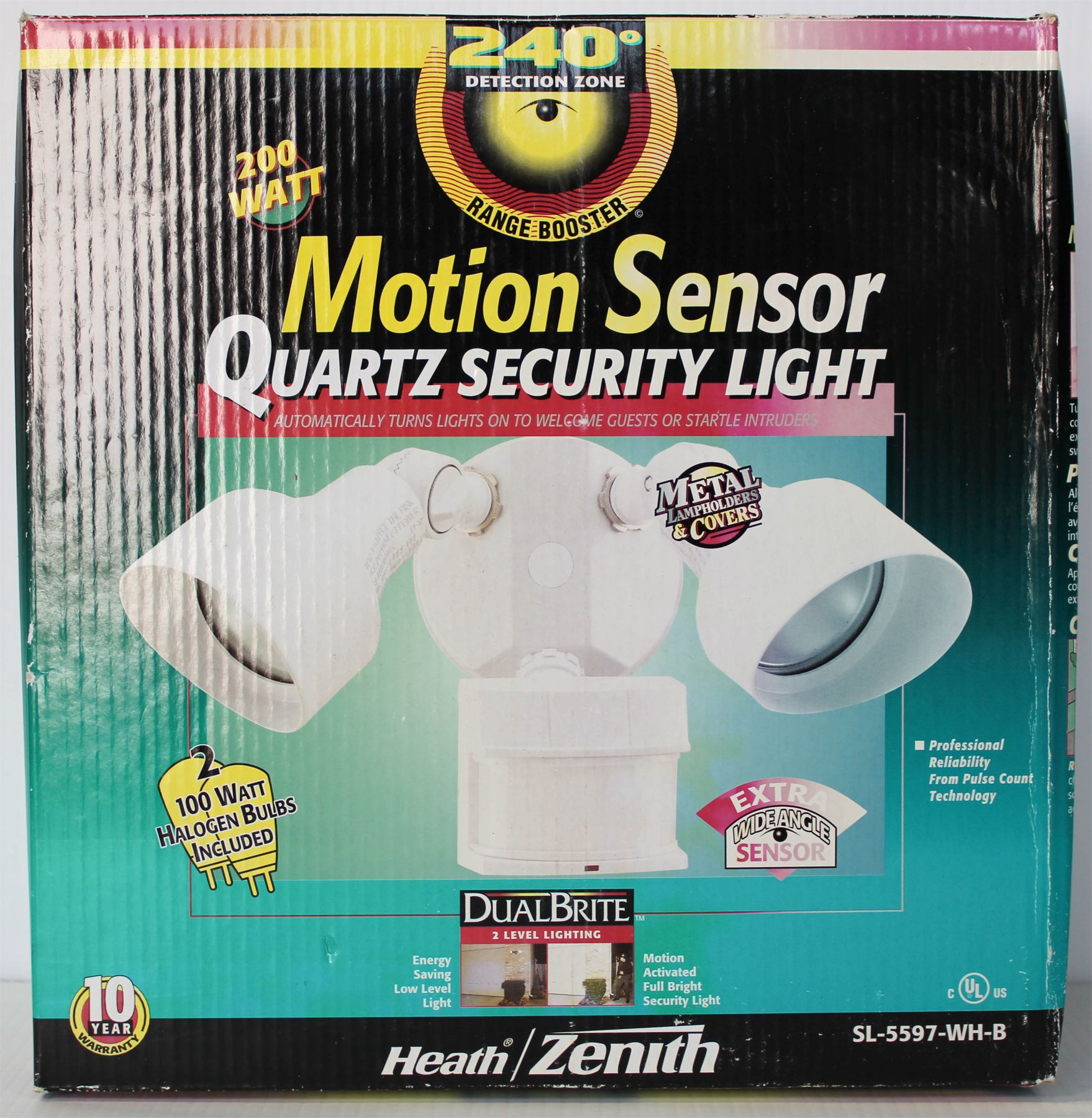 HEATH/ZENITH MOTION SENSOR QUARTZ SECURITY LIGHT