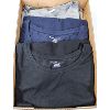 Image 1 : FLAT OF NEW 3 XL T-SHIRTS, GREY/NAVY/BLACK
