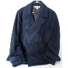 Image 1 : NEW MENS SIZE M NAVY BLUE BUTTON UP COAT