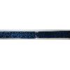 Image 1 : Blue Fabric with Black Detailing