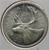 Image 1 : 1956 CANADA SILVER 25 CENTS COIN