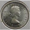 Image 2 : 1957 CANADA SILVER 25 CENTS COIN