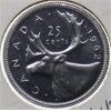 Image 1 : 1962 CANADA SILVER 25 CENTS COIN