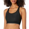 Image 1 : AMAZON ESSENTIALS WOMENS MEDIUM SUPPORT RACERBACK SPORTS BRA, SIZE SMALL, BLACK