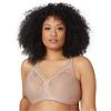 Image 1 : GLAMORISE WOMEN'S FULL FIGURE PLUS SIZE MAGICLIFT WIREFREE MINIMIZER BRA