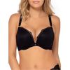 Image 1 : SMART SEXY PERFECT DEMI T SHIRT BRA, SIZE 34DDD, BLACK