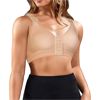 Image 1 : NEBILITY WOMEN POST SURGICAL SPORTS SUPPORT BRA, FRONT CLOSURE WITH ADJUSTABLE STRAPS