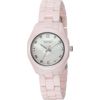 Image 1 : NEW CARAVELLE NEW YORK PINK CERAMIC DRESS WATCH