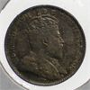 Image 2 : 1909 BLUNT LEAVES CANADA SMALL SILVER 5 CENTS COIN