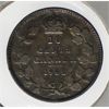 Image 1 : 1902 CANADA SILVER 10 CENTS COIN