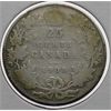 Image 1 : 1908 CANADA SILVER 25 CENTS COIN