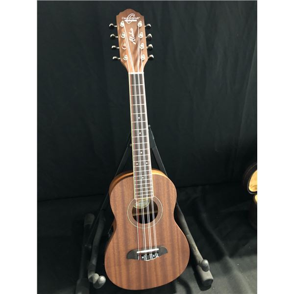 OSCAR SCHMIDT OU28TE TENOR 8-STRING ELECTRIC UKULELE WITH ORIGINAL ...