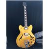 Image 1 : PEAVEY JF2 EX SEMI-HOLLOW BODY GUITAR, GOLD SPARKLE BODY, XLNT. IN EPIPHONE HARD CASE. EXCELLENT