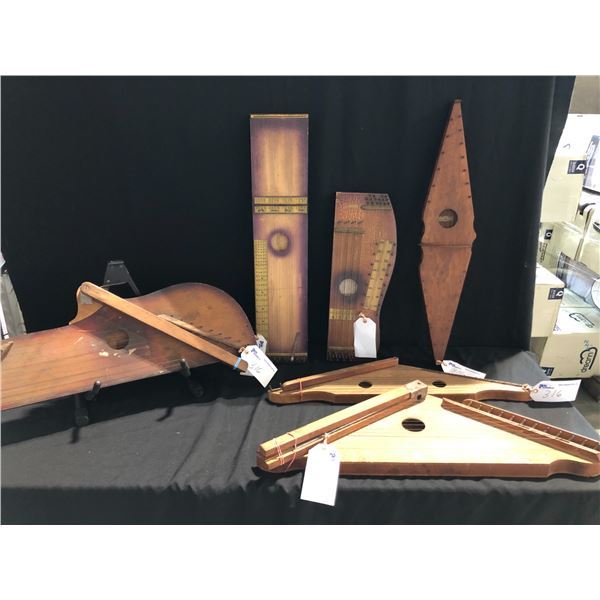 A COLLECTION OF SIX (6) RARE PROTOTYPE STRING INSTRUMENTS! UNIQUE, ONE ...