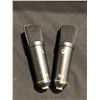 Image 2 : TWO (2) GLOBAL AUDIO GXL2200 LARGE DIAPHRAGM CARDIOID MICROPHONES, IN GOOD WORKING ORDER,