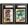 Image 1 : 1980 TOPPS KSA 10 GRADED BASEBALL CARD LOT (REDS FUTURE STARS/ RAWLY EASTWICK)