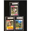 Image 1 : 1974 TOPPS KSA 9 GRADED BASEBALL CARD LOT