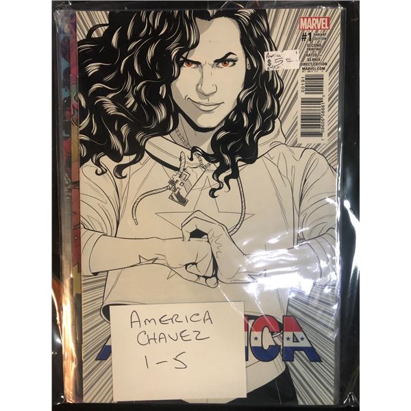 AMERICA CHAVEZ NO.1-5 (MARVEL COMICS)