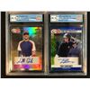 Image 1 : 2021 LEAF PRO SET GCG GRADED 9.5 BASEBALL ROOKIE CARD LOT (ANTHONY GUTIERREZ/ TREY SWEENEY)