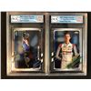 Image 1 : 2021 TOPPS CHROME GCG GRADED 9.5 RACING CARD LOT (GUANYU ZHOU/ THEO POURCHAIRE)