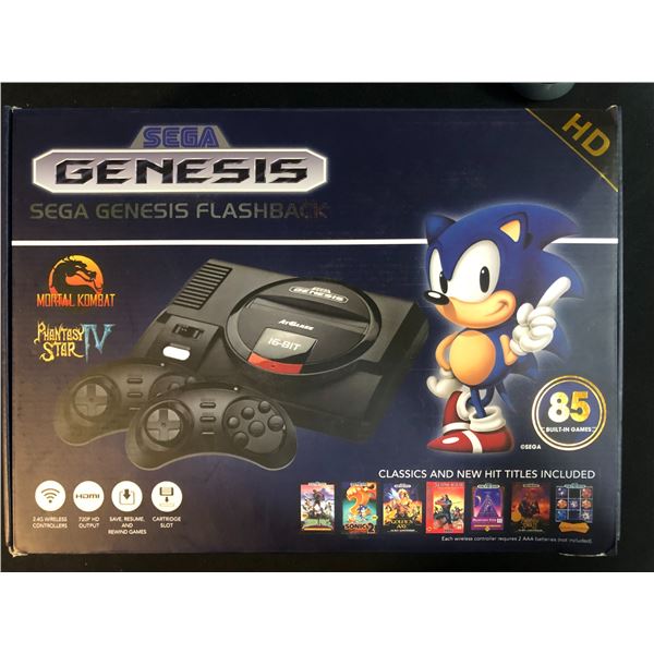 85 Games SEGA Mega Drive Flashback Mini HD Console New Retro Old School 85 Games ...