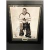 Image 1 : JOHNNY BOWER SIGNED 20 X 28 FRAMED DISPLAY (FROZEN POND COA)