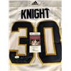 Image 2 : SPENCER KNIGHT SIGNED PANTHERS HOCKEY JERSEY (JSA COA)