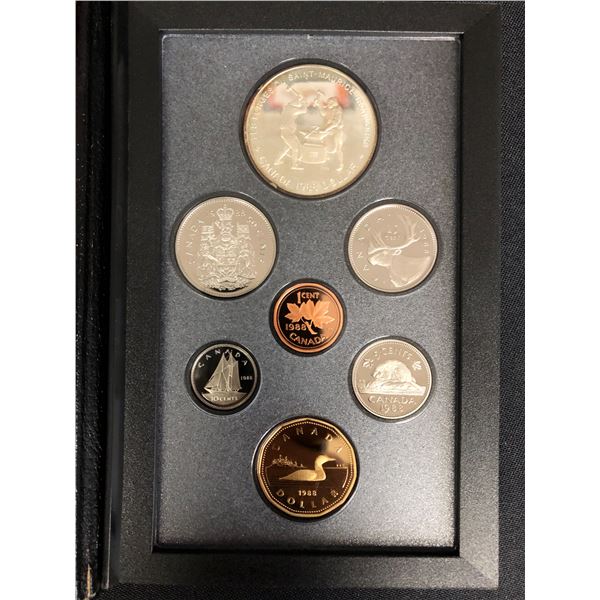 1988 CANADIAN DOUBLE DOLLAR SILVER  PROOF SET