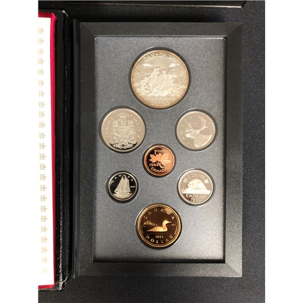 1989 CANADIAN  DOUBLE DOLLAR SILVER PROOF SET