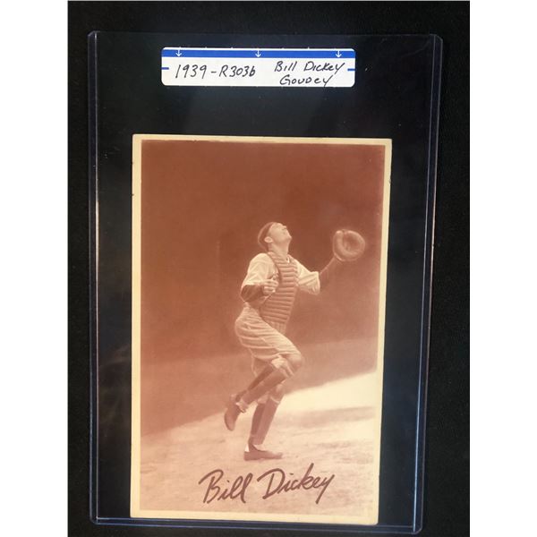 1939 GOUDEY BILL DICKEY