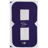 Image 2 : Justin Jefferson Authentic Signed White Pro Style Jersey (BAS Witnessed)