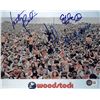 Image 1 : Woodstock (4) Balin, Kaukonen, McDonald & Guthrie Signed 8x10 Photo (BAS Witnessed)