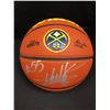 Image 1 : DIKEMBE MUTOMBO SIGNED DENVER NUGGETS LOGO BASKETBALL (SCHWARTZ COA)