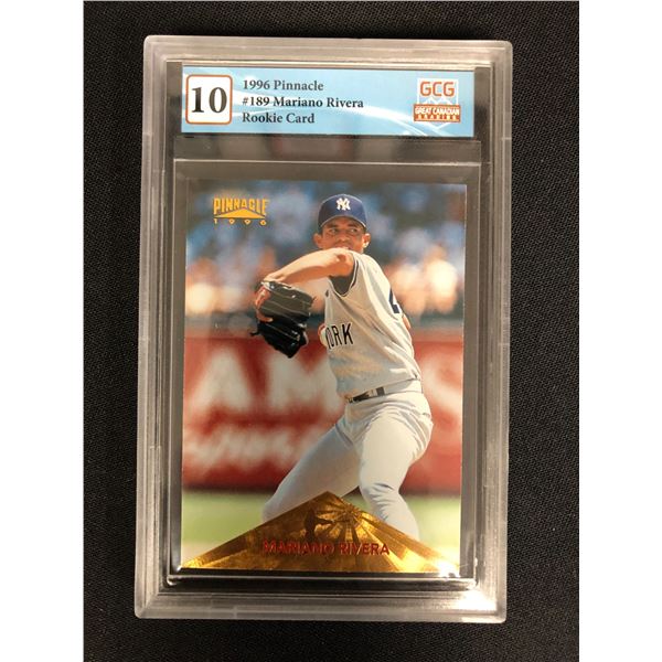 1996 PINNACLE NO.189 MARIANO RIVERA RC (GCG 10)