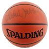 Image 1 : Lakers Kareem Abdul-Jabbar Authentic Signed Spalding Basketball (BAS Witnessed)