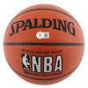 Image 2 : Lakers Kareem Abdul-Jabbar Authentic Signed Spalding Basketball (BAS Witnessed)