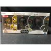 Image 1 : Target Exclusive Boba Fett, Bossk, & IG-88 Star Wars Mini Muggs 3 Pack