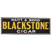 Image 1 : Blackstone Cigars Embossed Porcelain Advertising Sign