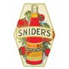 Image 1 : Snider's Catsup, Die Cut, Tin Advertising Sign