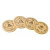 Image 1 : Set of Four Ivory Poker Chips