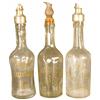 Image 1 : Lot of Three Etched Label Rye Bottles