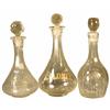 Image 1 : Lot of Three Liquor Decanters