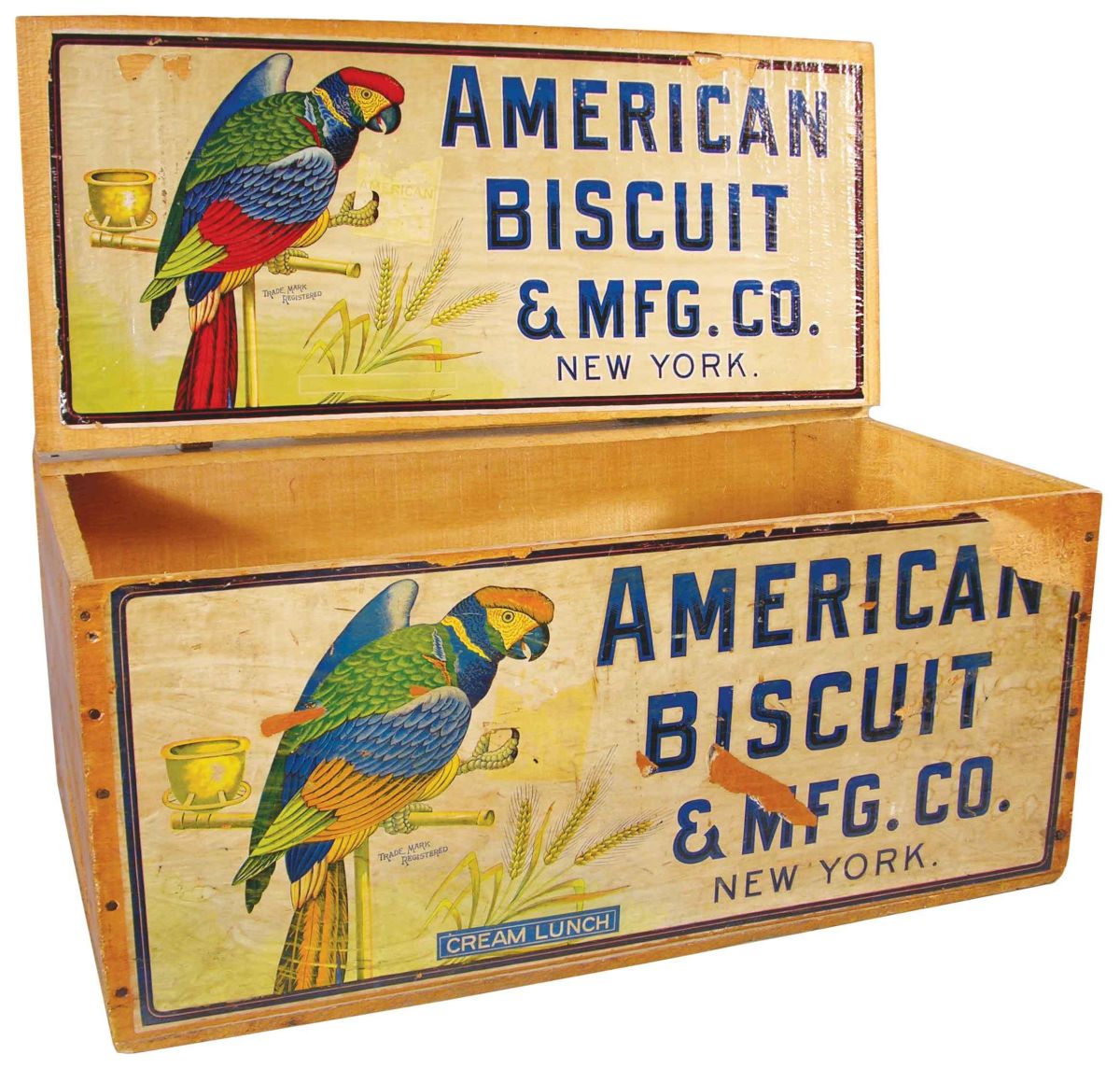 American Biscuit and Mfg. Company Wood Store Display