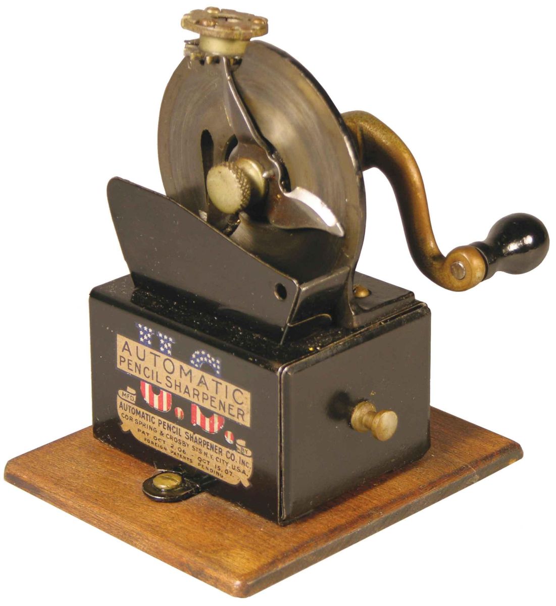 Very Early U.S. Automatic Pencil Sharpener