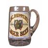 Jac. Ruppert's Lager Beer, Centennial Prize Medal, label under glass display mug