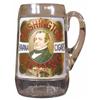 Image 1 : Washington Irving Havana Cigars, label under glass display mug