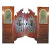 Image 1 : Solid Mahogany Swinging Saloon Doors